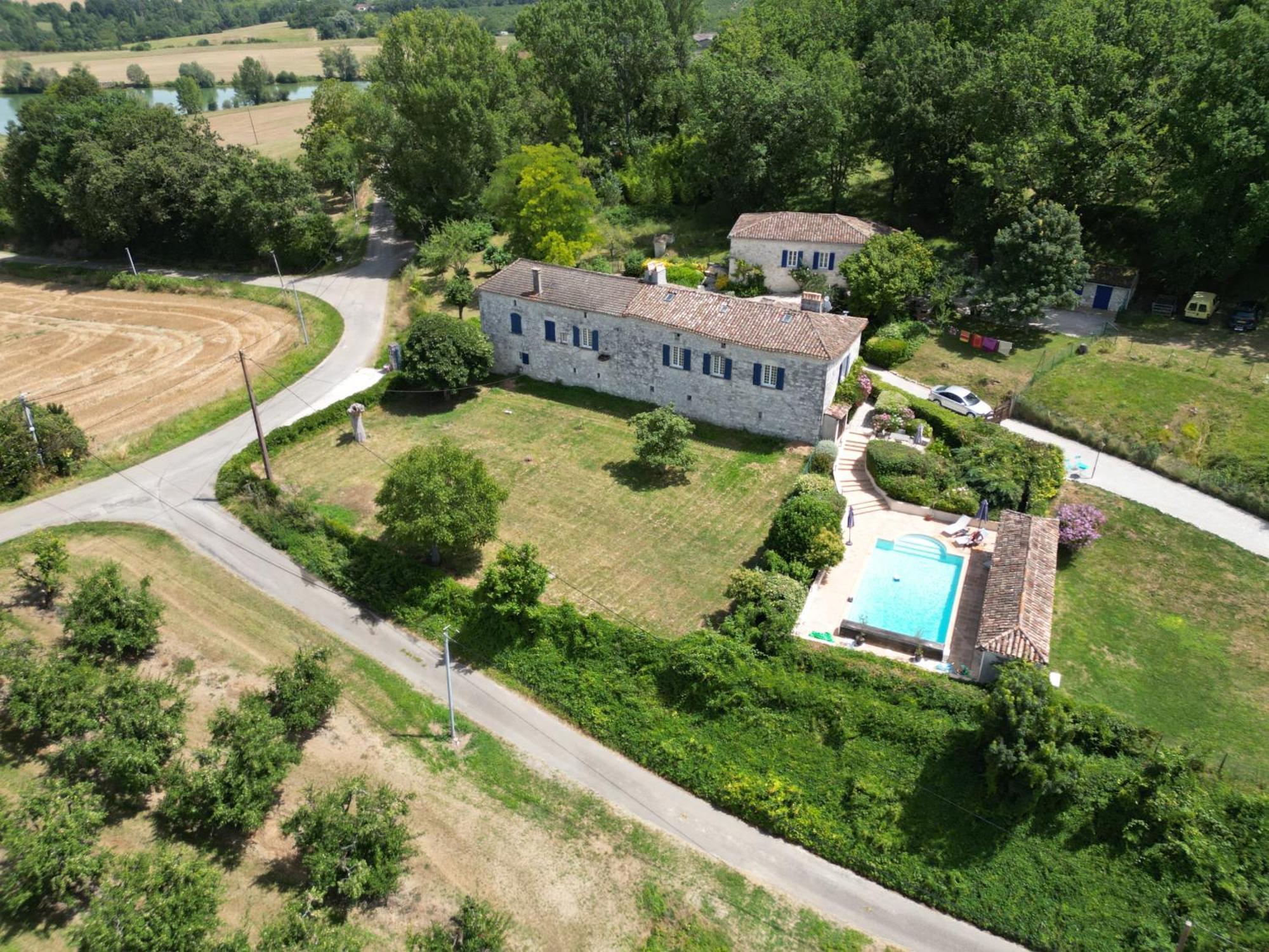 Bergerie Le Vieux Manoir Apartman Valeilles Kültér fotó